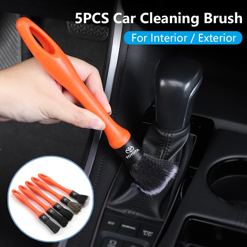 5PCS Car Interior Cleaning Brush Car Detailing Tool Key Accessories For Toyota Corolla Yaris Camry Prius RAV4 CHR Hilux Aygo
5PCS Car Interior Cleaning Brush Car Detailing Tool Key Accessories For Toyota Corolla Yaris Camry Prius RAV4 CHR Hilux Aygo