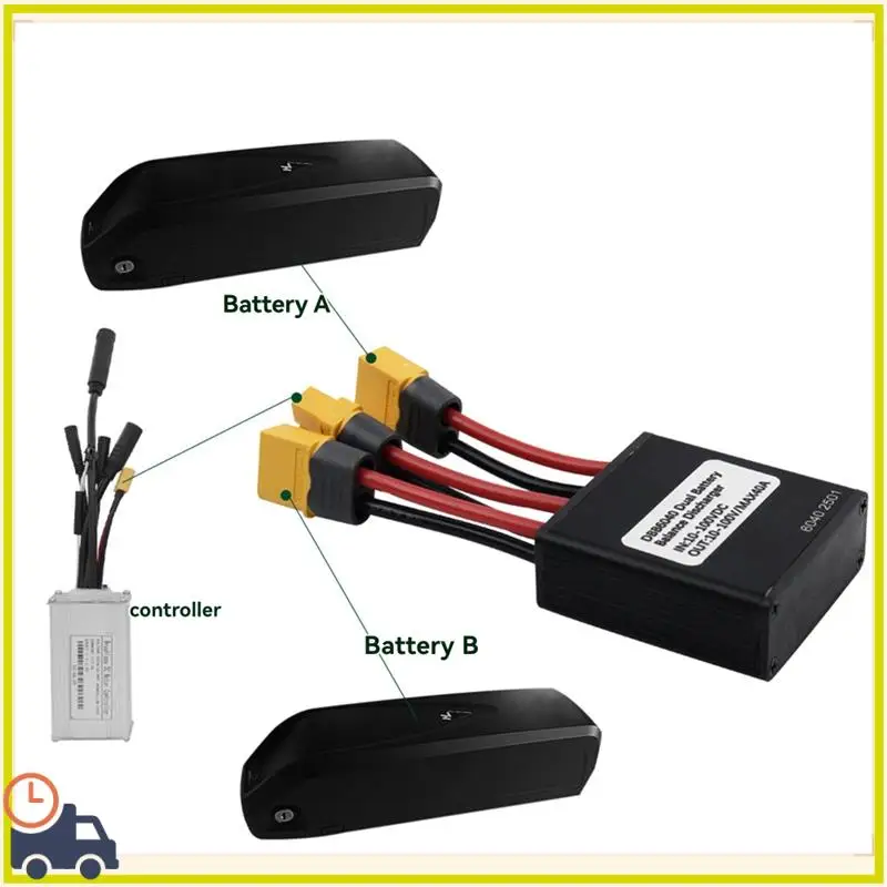 Professional Electric Bicycle Dual Battery Balanced Discharge Module 40A 10V-100V Ebike Accessories
Professional Electric Bicycle Dual Battery Balanced Discharge Module 40A 10V-100V Ebike Accessories