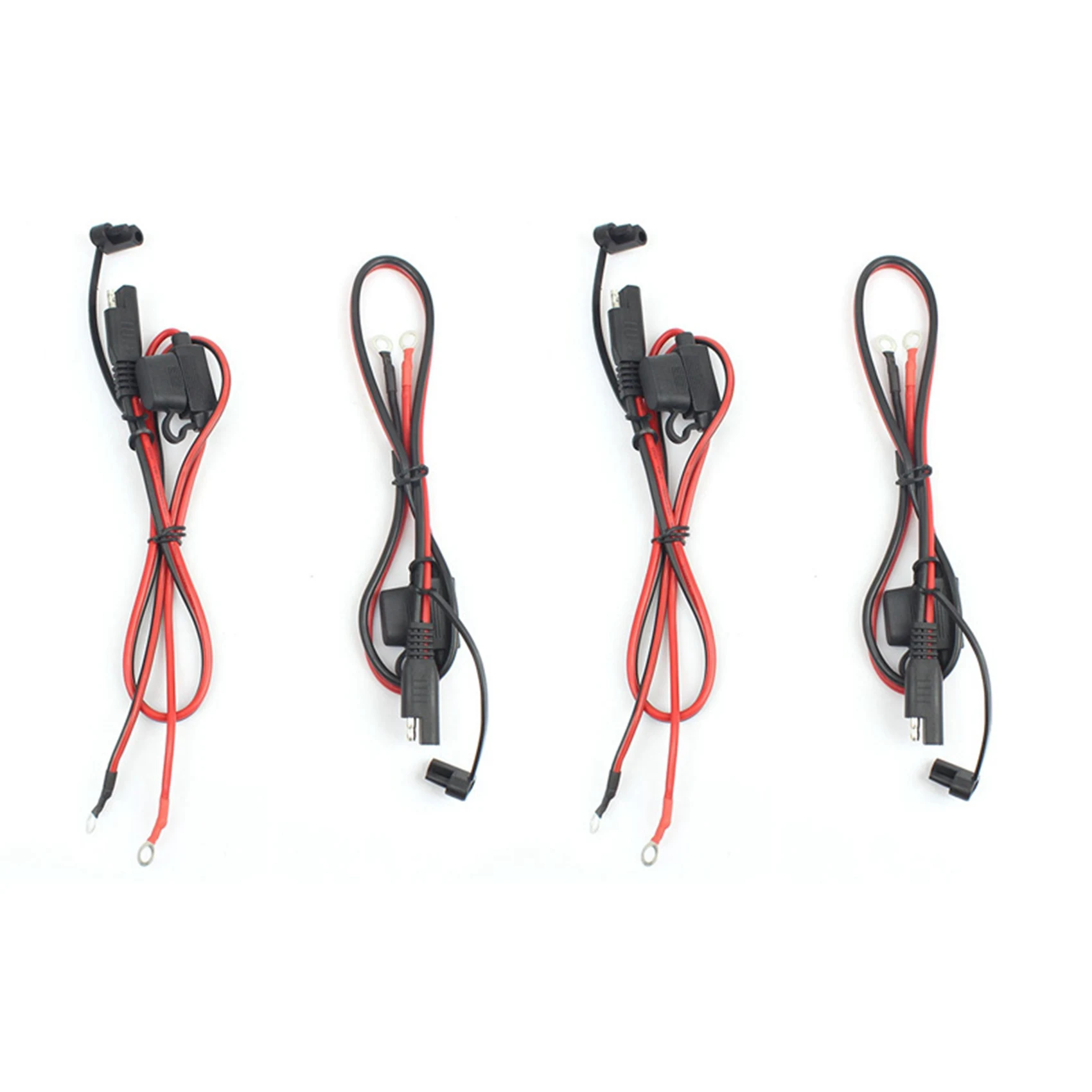 Rare Foxsur 4Pcs Motorcycle Battery Sae Charging Cable Sae Quick Disconnect Plug To 12V Ring Terminal Fuse
Rare Foxsur 4Pcs Motorcycle Battery Sae Charging Cable Sae Quick Disconnect Plug To 12V Ring Terminal Fuse