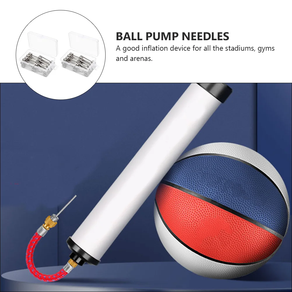 60 Pcs Air Inflatable Balloon Needle Pump for Inflatables Stainless Steel Inflating Needles
60 Pcs Air Inflatable Balloon Needle Pump for Inflatables Stainless Steel Inflating Needles