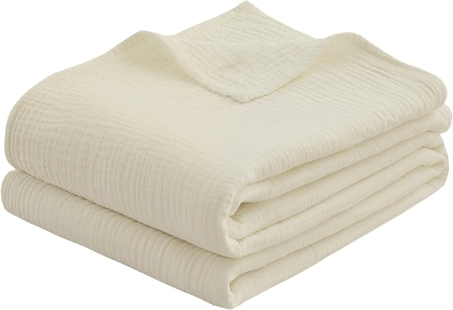 Cotton Muslin Twin XL Blanket, 66x90 inches, Soft Lightweight Breathable for Year-Round Use
Cotton Muslin Twin XL Blanket, 66x90 inches, Soft Lightweight Breathable for Year-Round Use