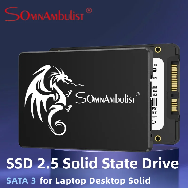 SomnAmbulist Fast SATA3 2.5 Internal SSD 120GB 240GB 480GB 960GB 128GB 256GB 512GB 1TB 2TB Replacement Hard Drive For PC Laptop
SomnAmbulist Fast SATA3 2.5 Internal SSD 120GB 240GB 480GB 960GB 128GB 256GB 512GB 1TB 2TB Replacement Hard Drive For PC Laptop
