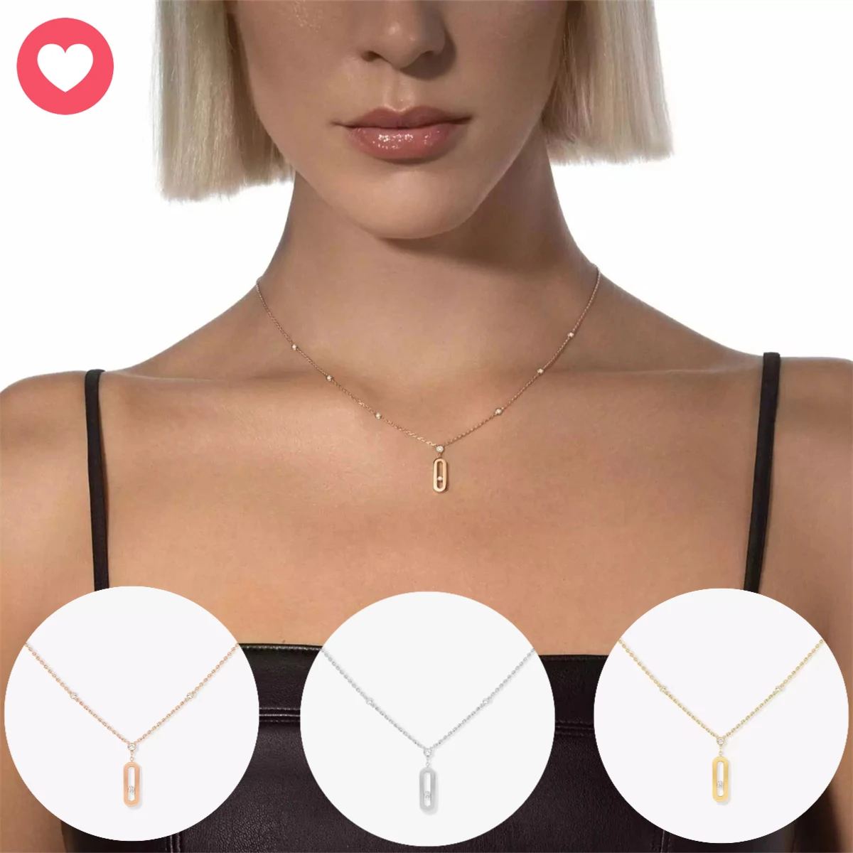 Summer Cool Fashion S925 Necklace Luxury Classic Exquisite Girl Single Product Anniversary Gift for Girlfriend Birthday
Summer Cool Fashion S925 Necklace Luxury Classic Exquisite Girl Single Product Anniversary Gift for Girlfriend Birthday