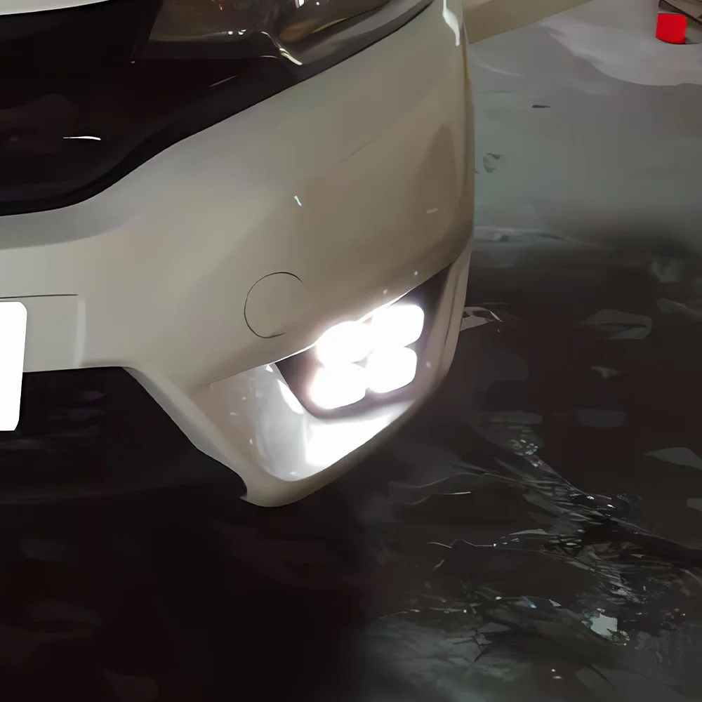 For Honda Fit GK5 2014-2016 Front Bumper Upgrade LED Four Eyes Dynamic Daytime Running Light Car light Assembly Tool Accessories
For Honda Fit GK5 2014-2016 Front Bumper Upgrade LED Four Eyes Dynamic Daytime Running Light Car light Assembly Tool Accessories