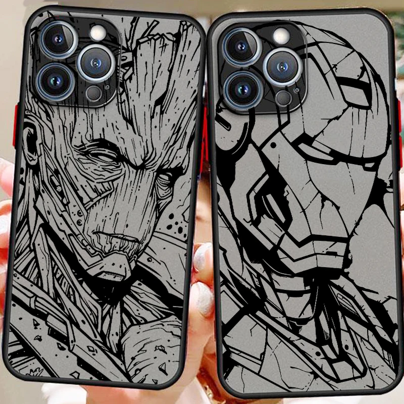 Marvel Anime Cartoon Gangtiex Frosted Translucent For Apple iPhone 15 14 13 12 11 XS XR X 8 7 SE Pro Max Plus Mini TPU
Marvel Anime Cartoon Gangtiex Frosted Translucent For Apple iPhone 15 14 13 12 11 XS XR X 8 7 SE Pro Max Plus Mini TPU