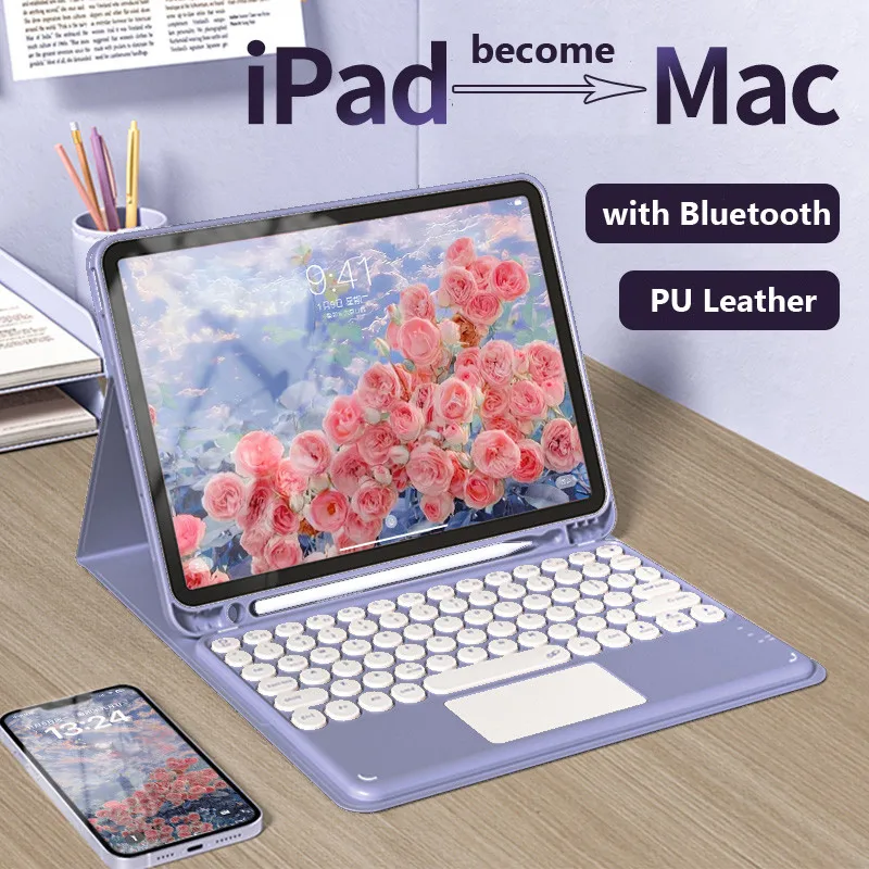 Case for IPad Air 13 2025 M3 Air13 2024 13Inch M2 Pro 13 2024 7th Pro 12.9 Inch 2022 Trackpad Keyboard Cover with Pencil Slot
Case for IPad Air 13 2025 M3 Air13 2024 13Inch M2 Pro 13 2024 7th Pro 12.9 Inch 2022 Trackpad Keyboard Cover with Pencil Slot