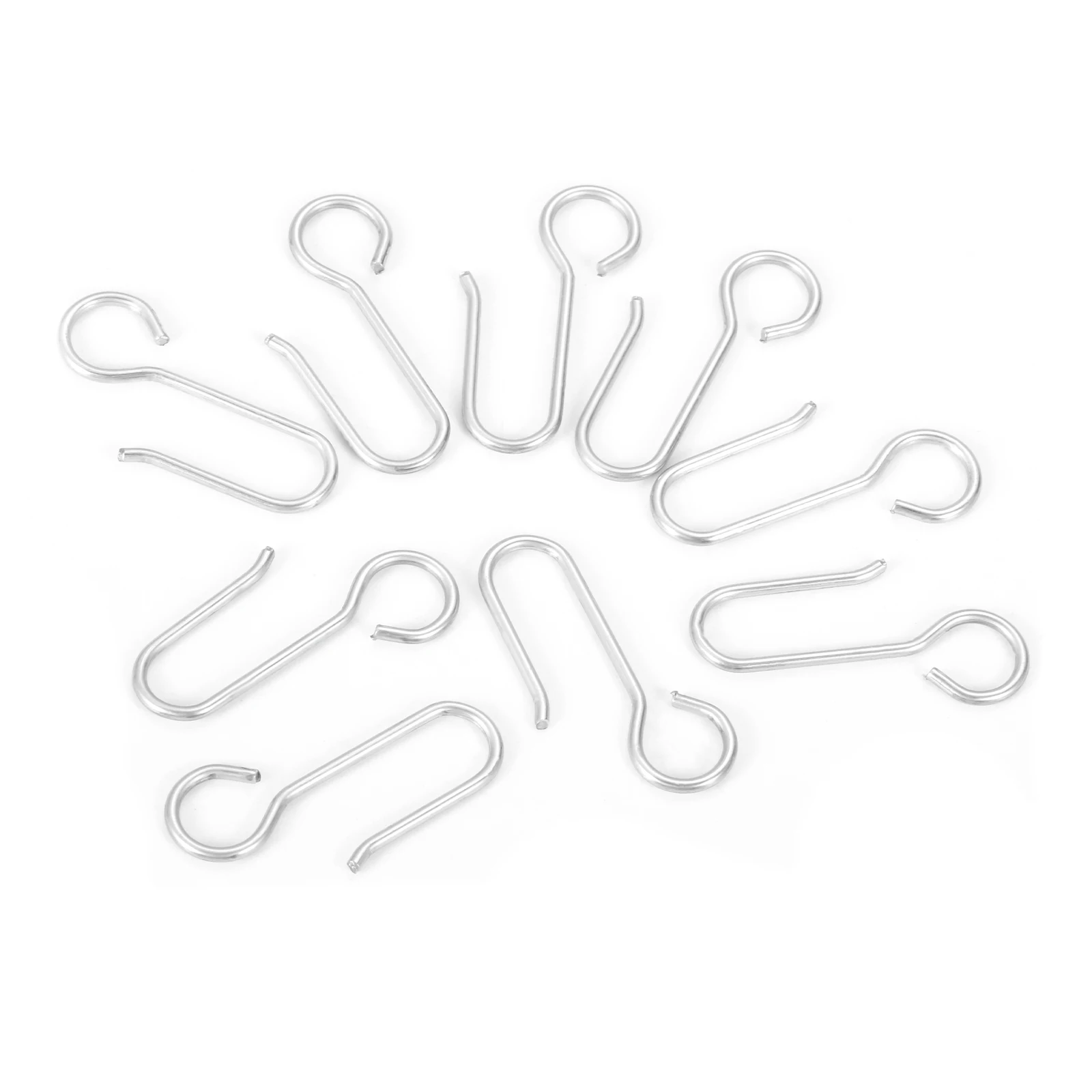 100pcs S-shaped Hook Metal Hanger 35/40mm Multipurpose Hanging Pot Pan Plant Curtain Kitchen Gadget Storage Bathroom Organizer
100pcs S-shaped Hook Metal Hanger 35/40mm Multipurpose Hanging Pot Pan Plant Curtain Kitchen Gadget Storage Bathroom Organizer