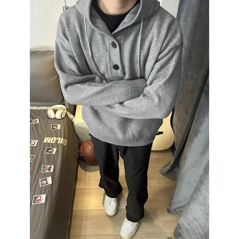 Трикотаж с капюшоном в американском стиле ретро, свободная верхняя одежда Lazy Sle ex, длинное пальто из мягкого полиэстера, зимнее повседневное пальто
Трикотаж с капюшоном в американском стиле ретро, свободная верхняя одежда Lazy Sle ex, длинное пальто из мягкого полиэстера, зимнее повседневное пальто