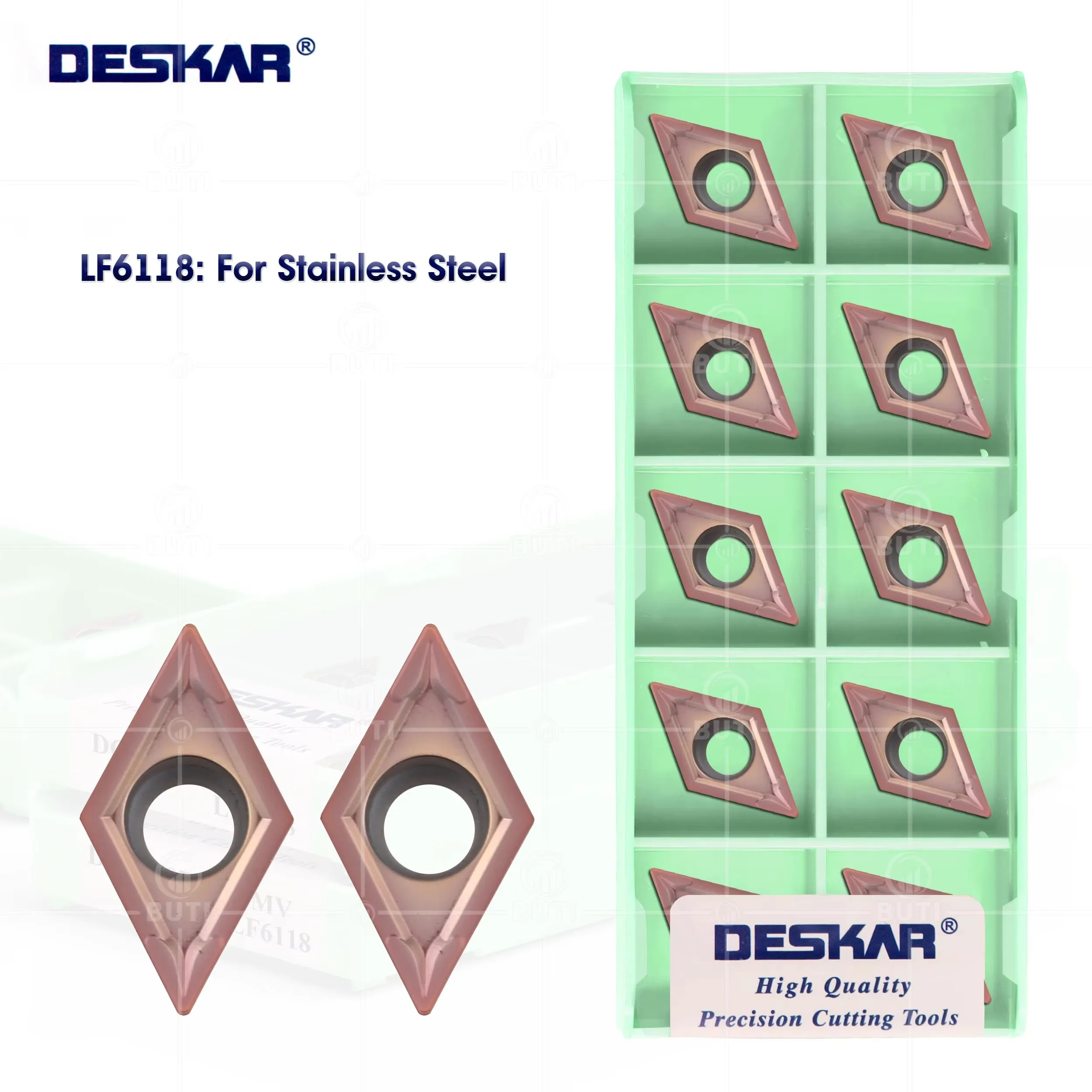 DESKAR 100% оригинал DCMT 070204 DCMT 070208 Токарные лезвия MV DCMT11T304 DCMT11T308 MV LF6118 LF6018 Твердосплавные вставки для токарных станков с ЧПУ
DESKAR 100% оригинал DCMT 070204 DCMT 070208 Токарные лезвия MV DCMT11T304 DCMT11T308 MV LF6118 LF6018 Твердосплавные вставки для токарных станков с ЧПУ