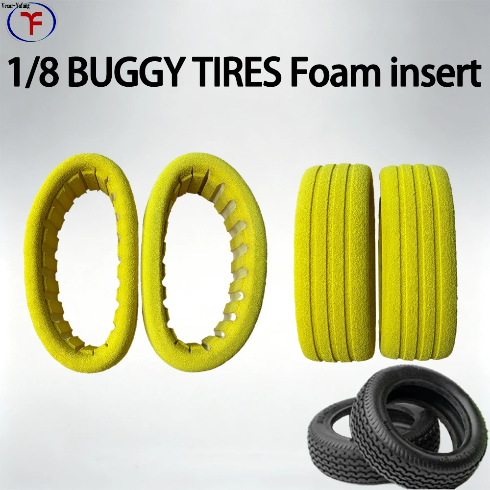 Yufung 4Pcs 135-140MM 1/8 Rc Car Tyres Foam Inserts (Inner Tyres / Tires) For 1:8 RC Car Tyre Buggy HPI
Yufung 4Pcs 135-140MM 1/8 Rc Car Tyres Foam Inserts (Inner Tyres / Tires) For 1:8 RC Car Tyre Buggy HPI