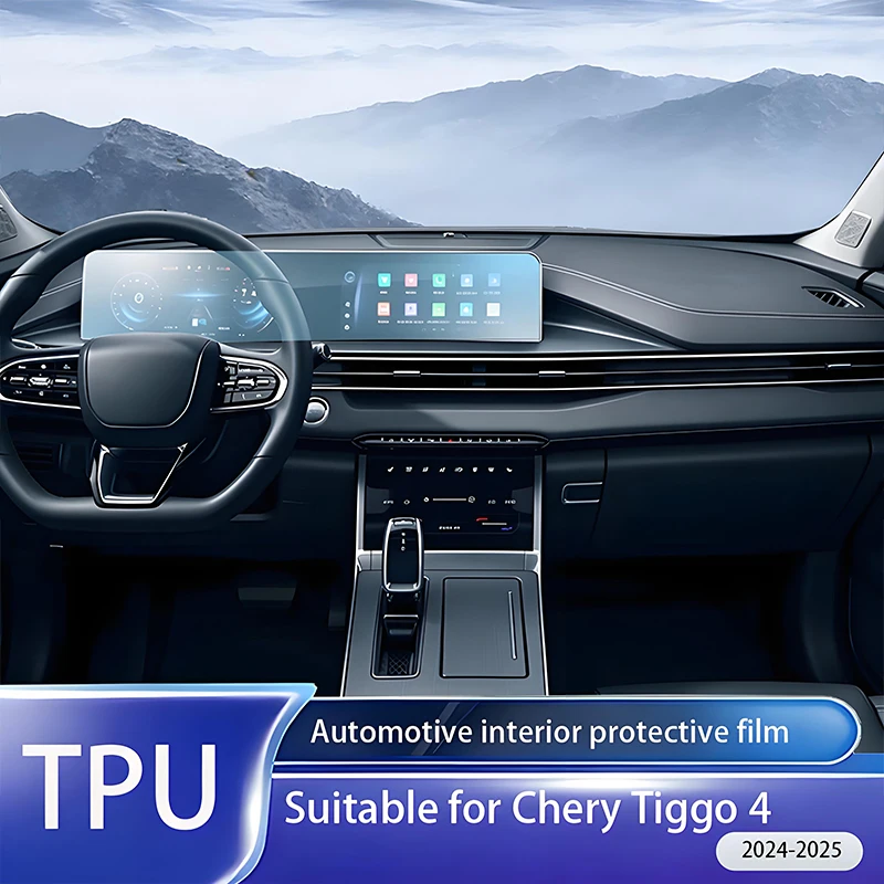 Fit for Chery Tiggo 4 2024-2025 Matte Interior GPS LCD TPU Film Anti-Scratch Anti-Fingerprint Full Instrument Panel Protect Cove
Fit for Chery Tiggo 4 2024-2025 Matte Interior GPS LCD TPU Film Anti-Scratch Anti-Fingerprint Full Instrument Panel Protect Cove