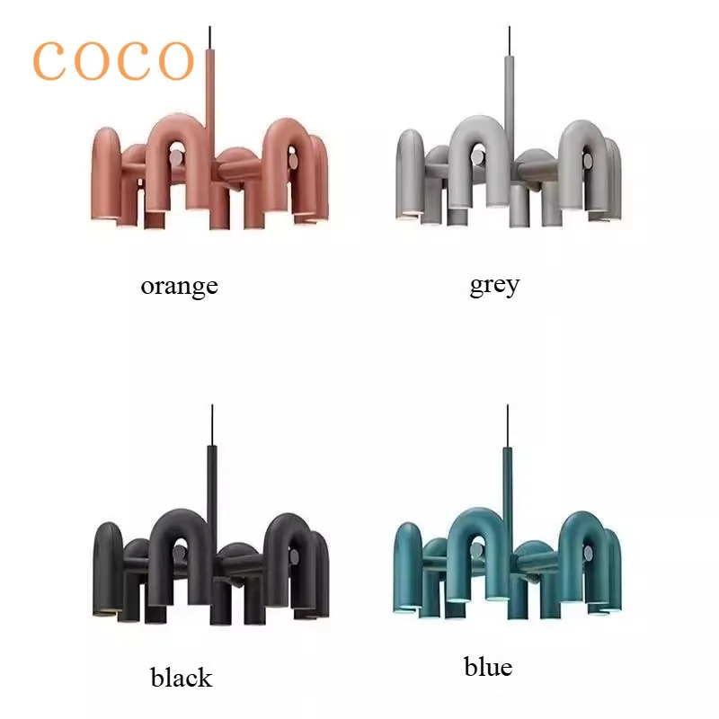 Nordic personality U-shaped water pipe rotatable LED pendant light for living room, dining room bedroom home decoration lighting
Nordic personality U-shaped water pipe rotatable LED pendant light for living room, dining room bedroom home decoration lighting