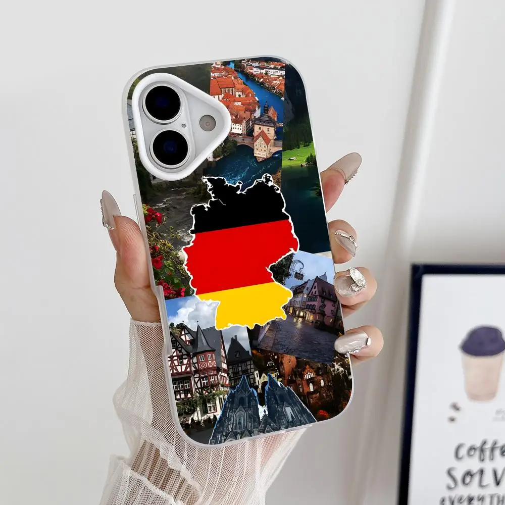 Germany Flag Phone Case for iPhone 17 16 15 14 13 12 11 Air Pro Max Plus Jelly Double layer White Cover
Germany Flag Phone Case for iPhone 17 16 15 14 13 12 11 Air Pro Max Plus Jelly Double layer White Cover