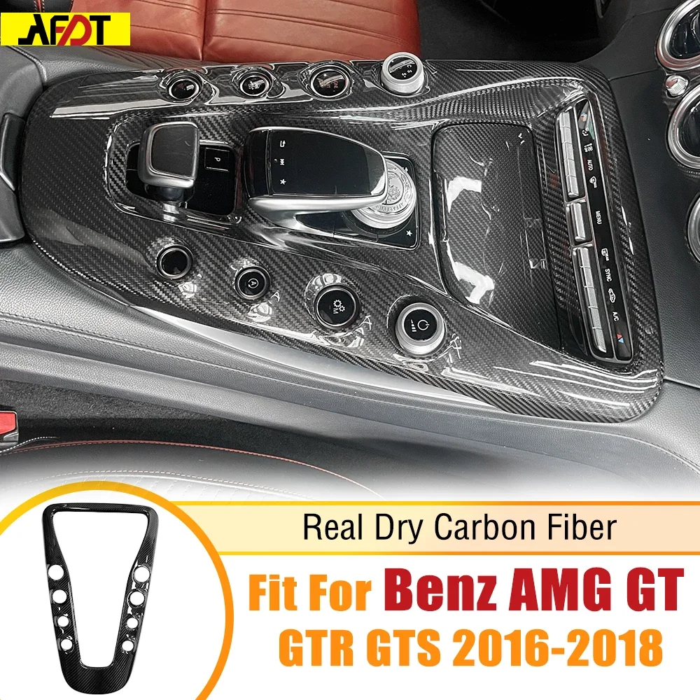 AFDT For Benz AMG GT GTR GTS GTC 2015-2018 C190 R190 Carbon Fiber Car Interior Center Console Gear Shift Panel Cover Accessories
AFDT For Benz AMG GT GTR GTS GTC 2015-2018 C190 R190 Carbon Fiber Car Interior Center Console Gear Shift Panel Cover Accessories