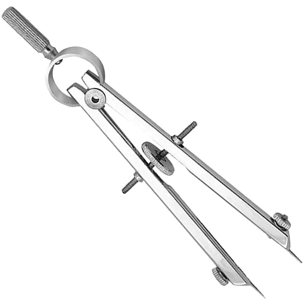 Spring Gauges Compass Tool Metal for Math Drawing Daily Use Reusable Multi Function Work Accessory Design Drafting
Spring Gauges Compass Tool Metal for Math Drawing Daily Use Reusable Multi Function Work Accessory Design Drafting