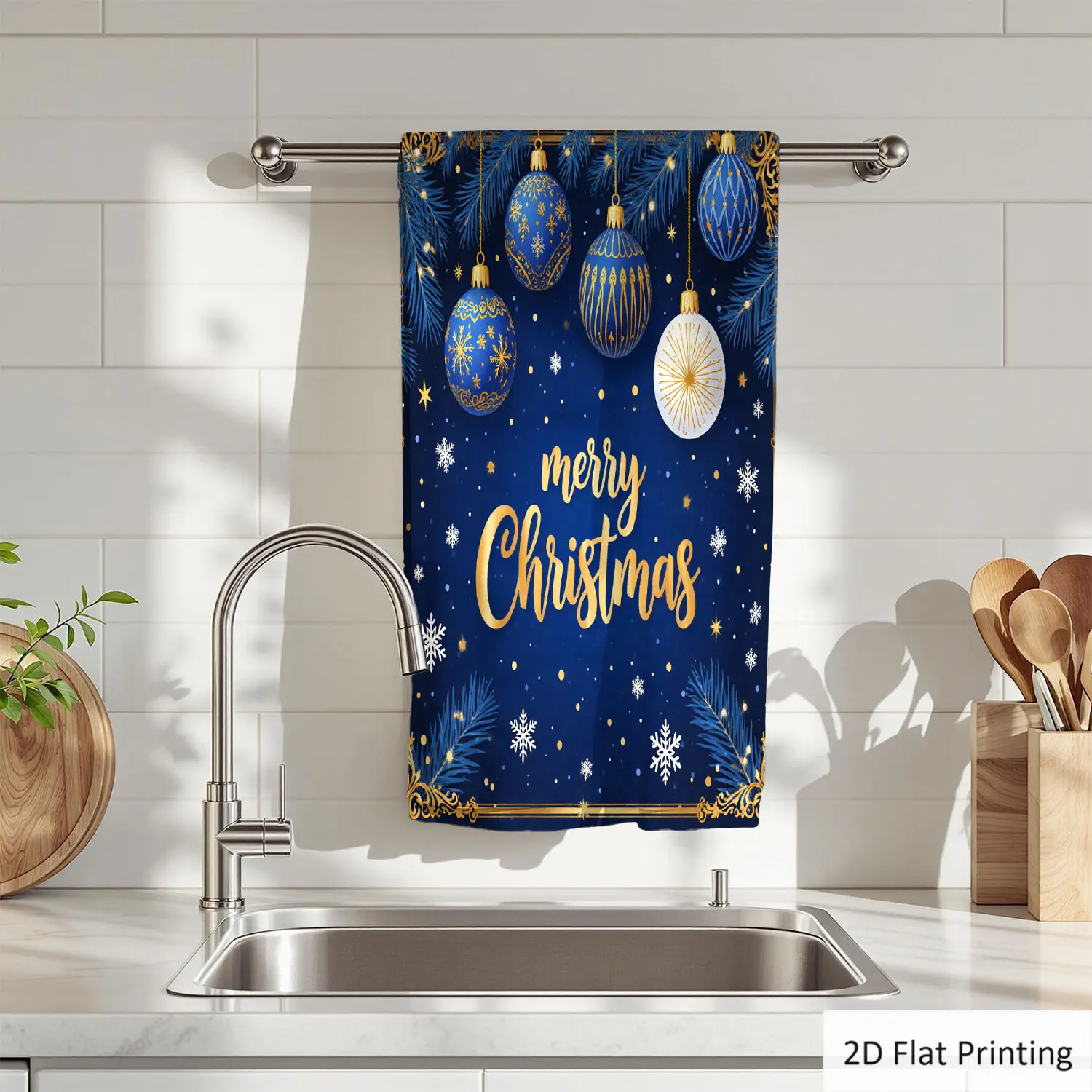 1Pc Christmas Ornaments Snowflakes Navy Blue Gold Bathroom Hand Towel Bath Towel, Multiple Size Microfiber Polyester Towel, Unique Home Decorative Kitchen Towels, Festival Bathroom Accessories Decor, Quick Dry and Absorbent
1Pc Christmas Ornaments Snowflakes Navy Blue Gold Bathroom Hand Towel Bath Towel, Multiple Size Microfiber Polyester Towel, Unique Home Decorative Kitchen Towels, Festival Bathroom Accessories Decor, Quick Dry and Absorbent