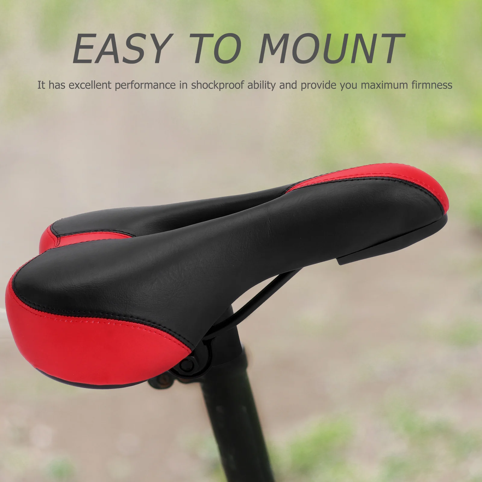 Extra Wide Bike Saddle Comfortable For Road Mountain Bicycle Seat Cycling Pad Lightweight Ergonomic Design Easy
Extra Wide Bike Saddle Comfortable For Road Mountain Bicycle Seat Cycling Pad Lightweight Ergonomic Design Easy