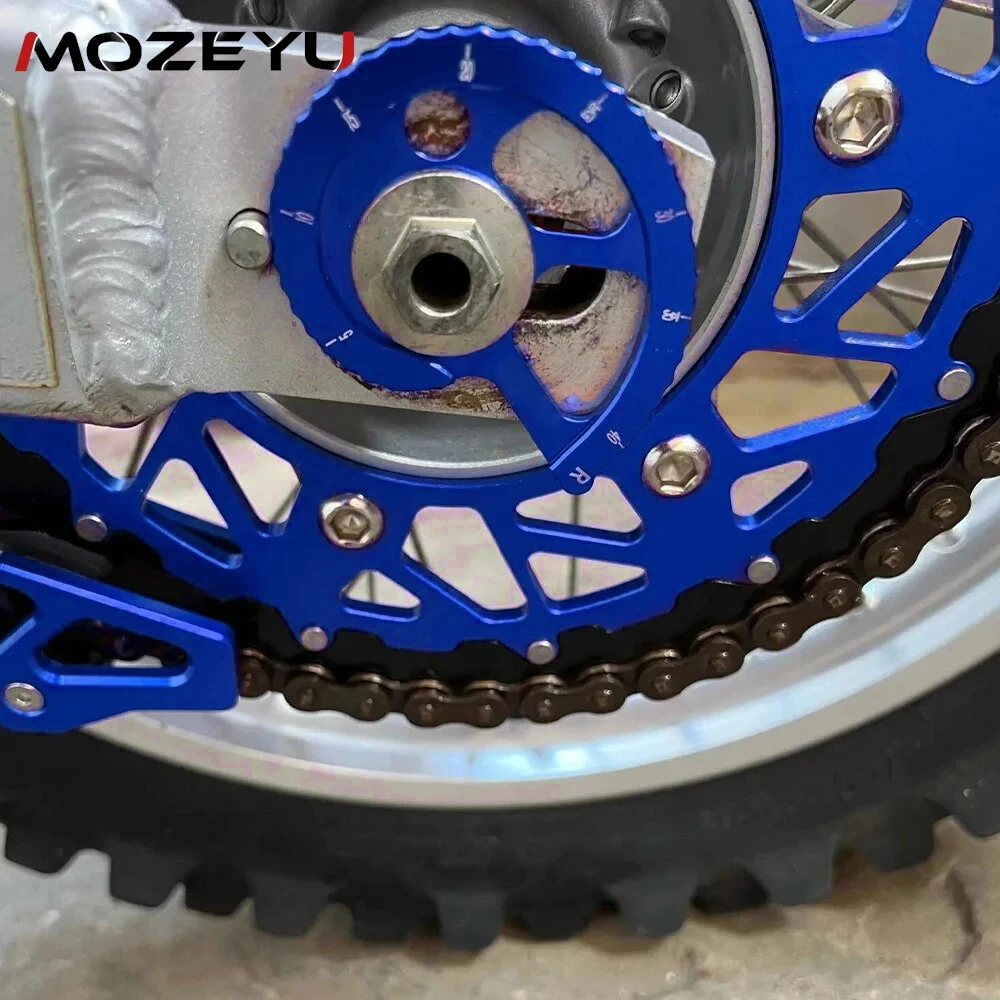 Chain Adjuster Regulator For YAMAHA WR250 TW225E TW200 XT225 XT250 Serow XT 225/250 TTR TW DT125R Motorcycle Accessories CNC
Chain Adjuster Regulator For YAMAHA WR250 TW225E TW200 XT225 XT250 Serow XT 225/250 TTR TW DT125R Motorcycle Accessories CNC