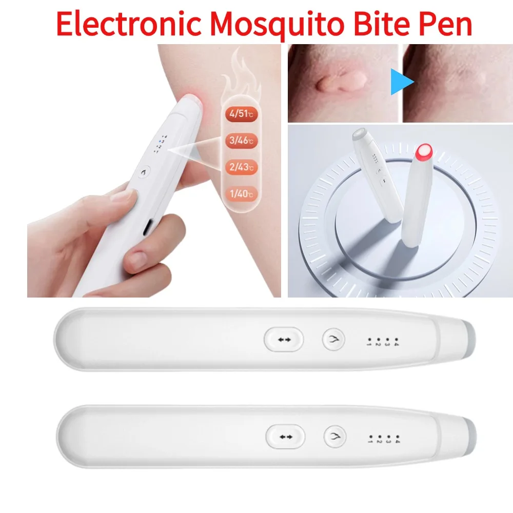 Portable Mosquito Insect Bite Relieve Itching Pen Natural Bug Bite Itch Relief Pen Chemical-Free Rechargeable for Adult Children
Portable Mosquito Insect Bite Relieve Itching Pen Natural Bug Bite Itch Relief Pen Chemical-Free Rechargeable for Adult Children