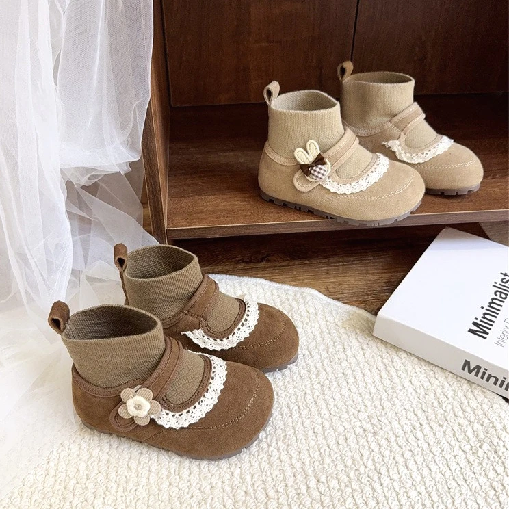 Autumn New Baby Girl Princess Leather Shoes Winter Fashion Soft Sole Anti Slip Toddler Sock Boots 1-3 Years Cute Kids Short Boot
Autumn New Baby Girl Princess Leather Shoes Winter Fashion Soft Sole Anti Slip Toddler Sock Boots 1-3 Years Cute Kids Short Boot