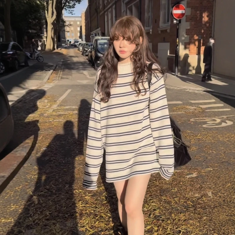 Korean Design Fre*e Winter Oversized Lazy Striped Drapey Knit Skirt Regular Length Open Cardigan Sle Knitted Dr
Korean Design Fre*e Winter Oversized Lazy Striped Drapey Knit Skirt Regular Length Open Cardigan Sle Knitted Dr