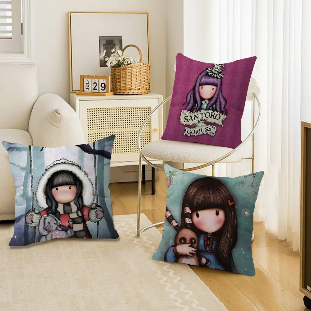 Cute Gorjusses Cartoon S-Santoro Personalized Pillow Dust Cover Bedroom Kids Party Decoration Pillowcase Birthday Children Gift
Cute Gorjusses Cartoon S-Santoro Personalized Pillow Dust Cover Bedroom Kids Party Decoration Pillowcase Birthday Children Gift