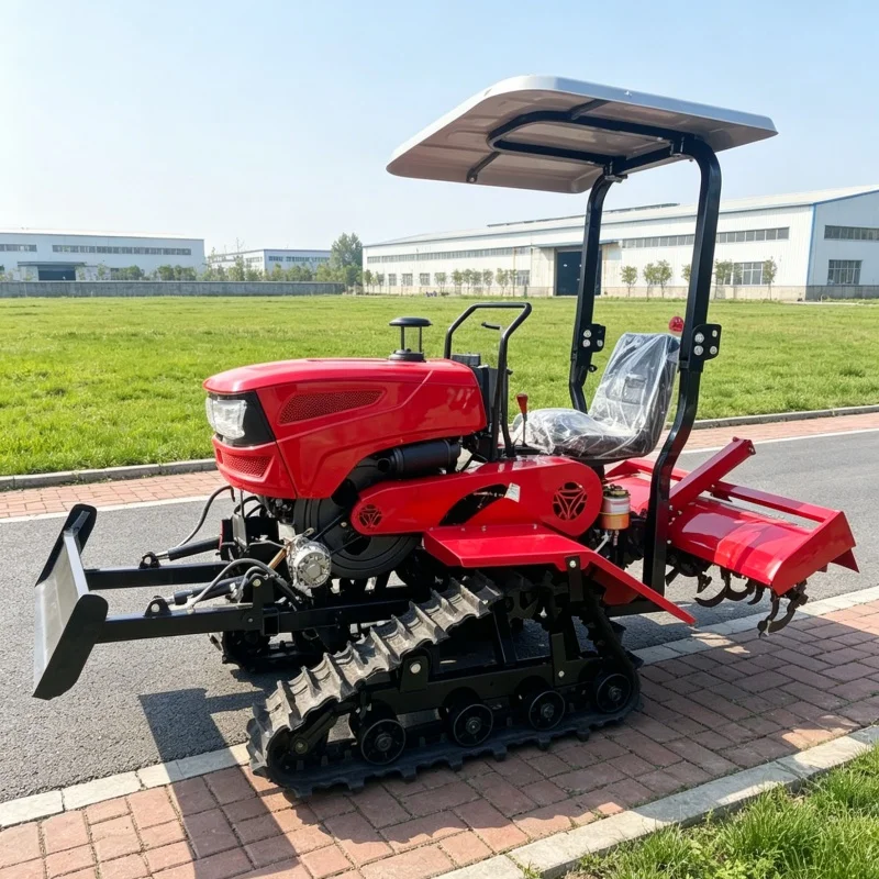 Customized 2026 New Crawler Rotary Tiller, CE & EMC Dual Certified All-scenario Farm Cultivator, Hot-selling Tillage Equipment
Customized 2026 New Crawler Rotary Tiller, CE & EMC Dual Certified All-scenario Farm Cultivator, Hot-selling Tillage Equipment