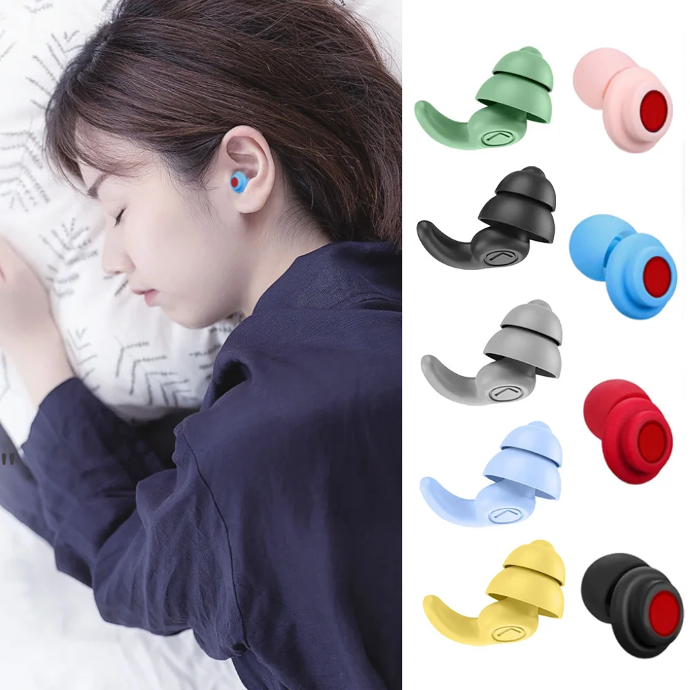 1Pair Noise Isolating Silicone Ear Plugs Effective Noise Cancelling Sleep Ear Plugs Reusable Washable Soundproof Ear Plugs 
1Pair Noise Isolating Silicone Ear Plugs Effective Noise Cancelling Sleep Ear Plugs Reusable Washable Soundproof Ear Plugs