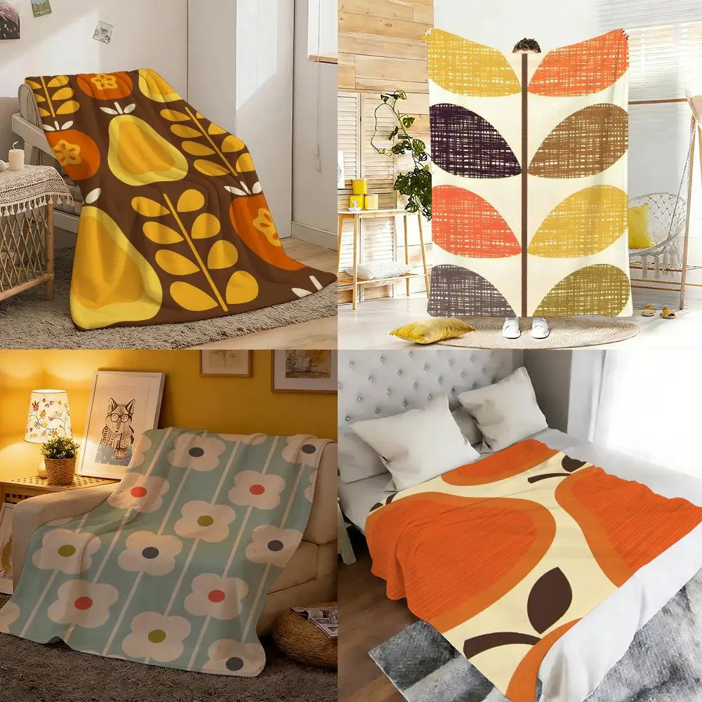 Designer O-Orla K-Kiely Throw Soft Cozy Flannel Throw Blanket for Sofa Bedroom and More
Designer O-Orla K-Kiely Throw Soft Cozy Flannel Throw Blanket for Sofa Bedroom and More
