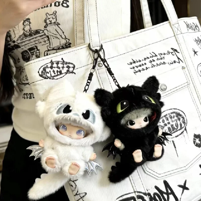 Dimoo Doll Clothes Little Dragon Plush Outfit Black White Bag Pendant Decoration Doll Not Included For Adult Collectors
Dimoo Doll Clothes Little Dragon Plush Outfit Black White Bag Pendant Decoration Doll Not Included For Adult Collectors