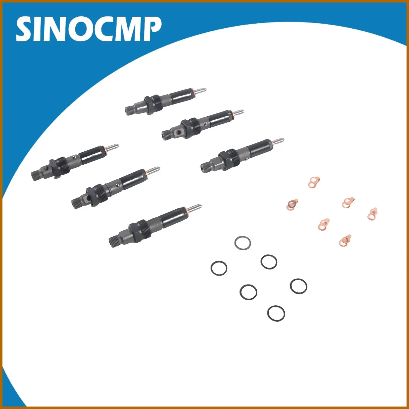 6pcs Fuel Injector Nozzle KDAL59P6 3283562 for Cummins 5.9L Nozzle Holder p7100 with 3 Months Warranty
6pcs Fuel Injector Nozzle KDAL59P6 3283562 for Cummins 5.9L Nozzle Holder p7100 with 3 Months Warranty