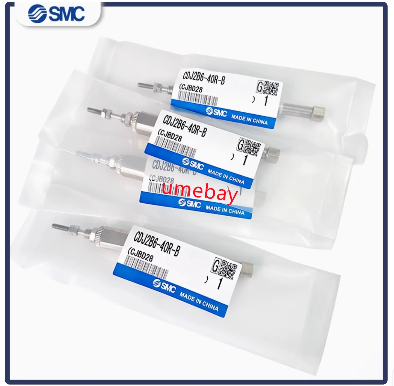 1pcs / Mini cylinder (with magnet) : CDJ2B6-35RZ-B / CDJ2B6-40RZ-B / CDJ2B6-45RZ-B / CDJ2B6-50RZ-B / CDJ2B6-60RZ-B
1pcs / Mini cylinder (with magnet) : CDJ2B6-35RZ-B / CDJ2B6-40RZ-B / CDJ2B6-45RZ-B / CDJ2B6-50RZ-B / CDJ2B6-60RZ-B