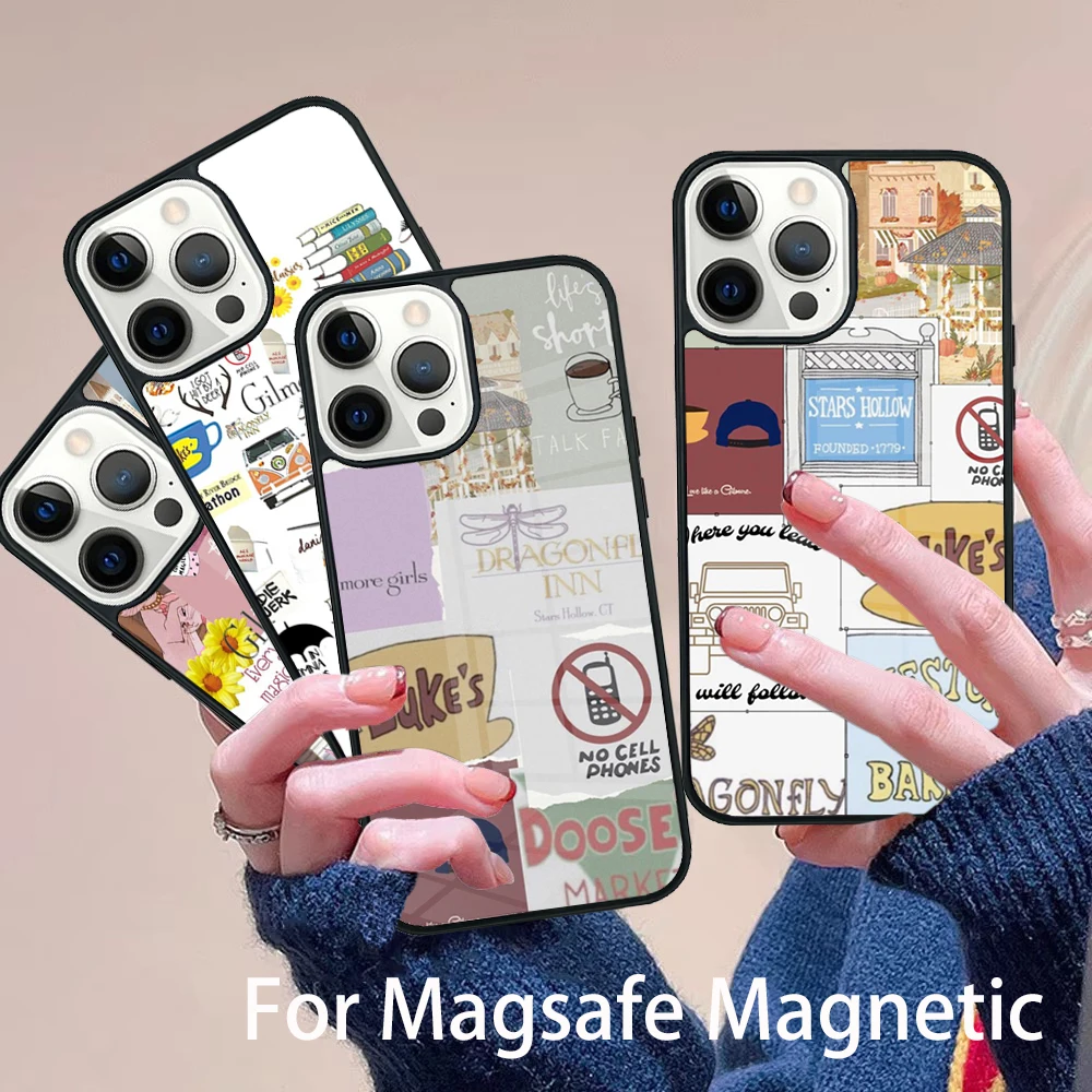 Gilmore Girls Collage Phone Case Magesafe Magnetic Wireless Charge Cover For IPhone 16 11 12 13 14 15 Pro Max Plus Mini
Gilmore Girls Collage Phone Case Magesafe Magnetic Wireless Charge Cover For IPhone 16 11 12 13 14 15 Pro Max Plus Mini