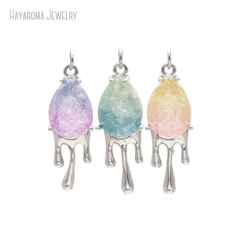 12Pcs Invisible Setting Water Drop Shape Teardrop Jewelry Mix Color Metal Cubic Zirconia Copper Wholesale Pendant PM44022
12Pcs Invisible Setting Water Drop Shape Teardrop Jewelry Mix Color Metal Cubic Zirconia Copper Wholesale Pendant PM44022
