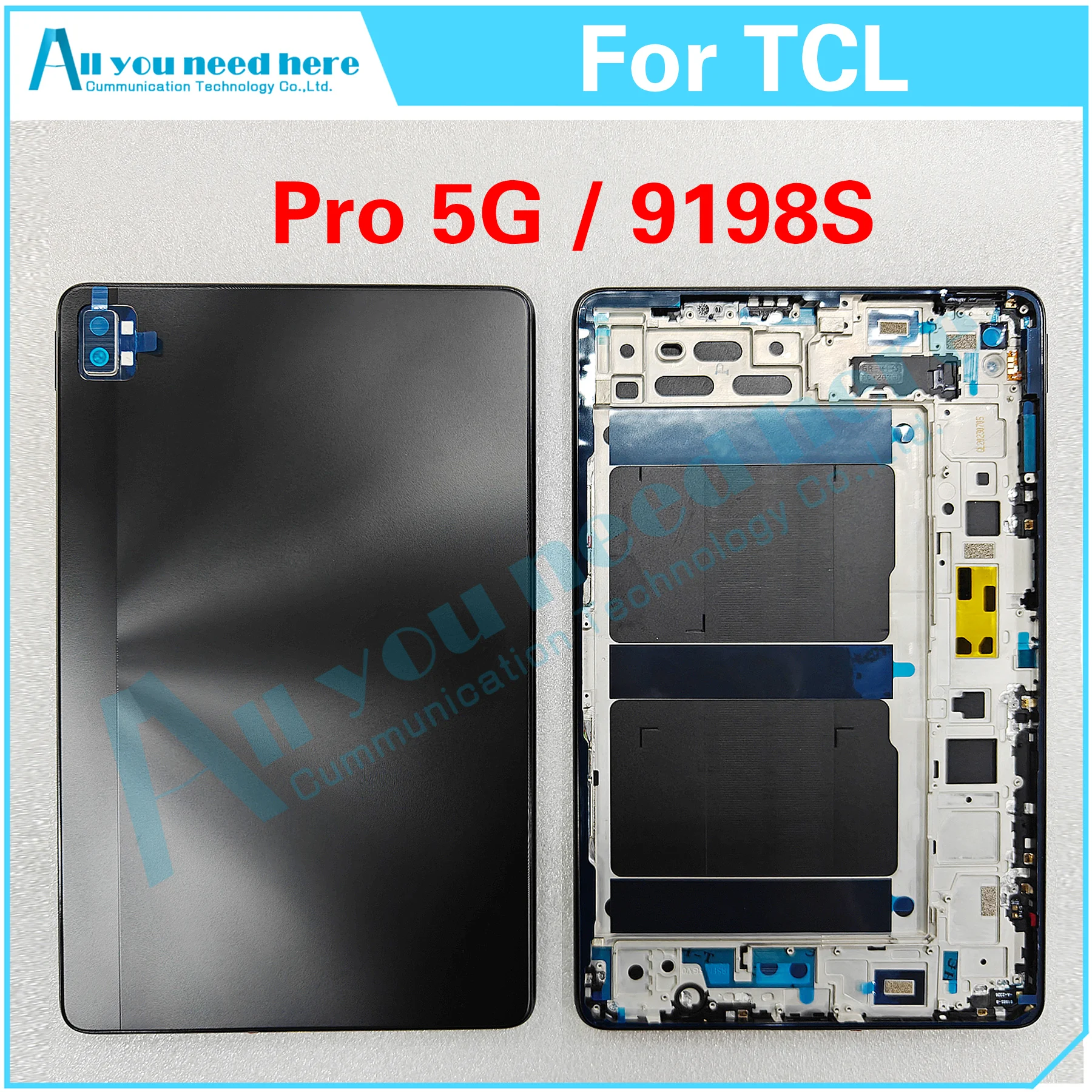 Для TCL Tab Pro 5G 9198 9198S задняя крышка батарейного отсека дверца корпус задний чехол запасные части
Для TCL Tab Pro 5G 9198 9198S задняя крышка батарейного отсека дверца корпус задний чехол запасные части