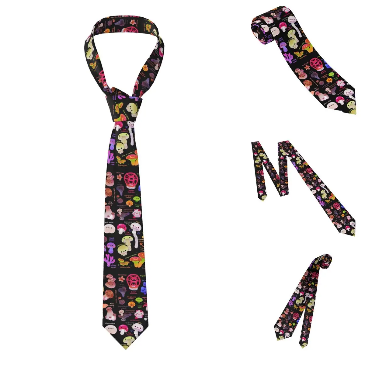 Mushroom - Name Necktie for Men Silk Polyester 8 cm Neck Ties Party Business Tie Casual Gravatas 
Mushroom - Name Necktie for Men Silk Polyester 8 cm Neck Ties Party Business Tie Casual Gravatas