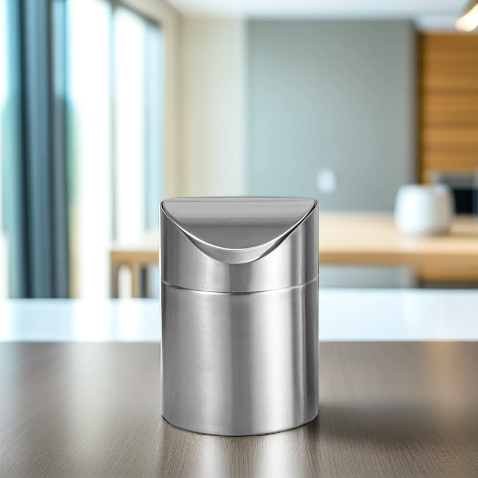 1Pcs Portable Stainless Steel Car Mini Trash Can Windproof Desktop Ashcan Garbage Bin for Room Bedroom Car Litter Bin
1Pcs Portable Stainless Steel Car Mini Trash Can Windproof Desktop Ashcan Garbage Bin for Room Bedroom Car Litter Bin