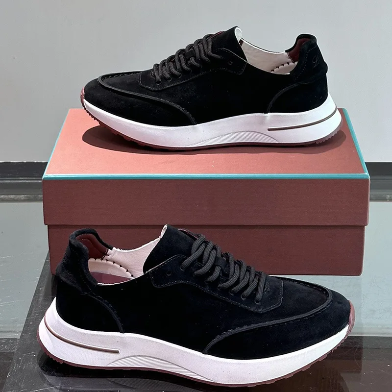 Мужские повседневные туфли из замши на весну-осень, легкие, с круглым носком, на шнуровке, удобные, универсальные, для бега и ежедневных поездок на работу
Мужские повседневные туфли из замши на весну-осень, легкие, с круглым носком, на шнуровке, удобные, универсальные, для бега и ежедневных поездок на работу