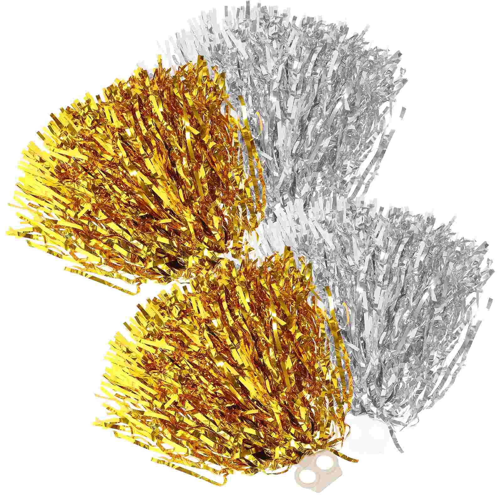 4 Pcs Metal Foil Flower Cheerleading Bouquet Cheerleader Costume The Pet Pompoms
4 Pcs Metal Foil Flower Cheerleading Bouquet Cheerleader Costume The Pet Pompoms