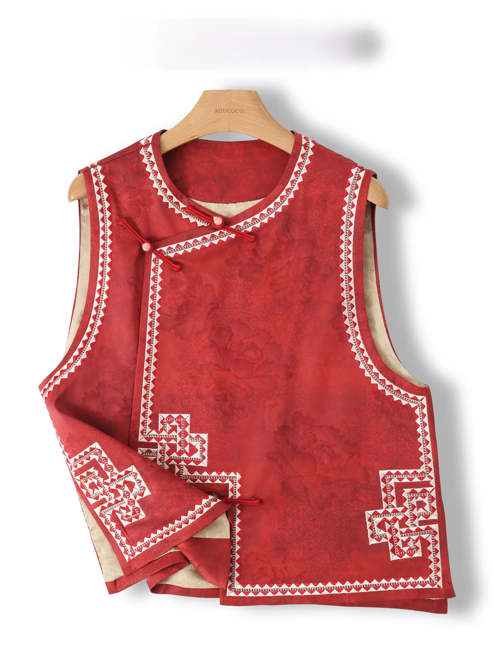 New Chinese Style Women's Jacket with Button Design And Side Slit Heavyweight Loose Top Trendy Embroidered Cotton Outerwear
New Chinese Style Women's Jacket with Button Design And Side Slit Heavyweight Loose Top Trendy Embroidered Cotton Outerwear
