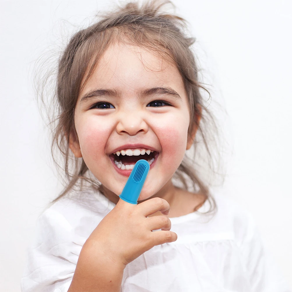 12pcs Finger Toothbrush Kids Oral Care Toddler Tools Baby Silicone Infant Teether Brush Bright Color Cultivate Habit Gifts
12pcs Finger Toothbrush Kids Oral Care Toddler Tools Baby Silicone Infant Teether Brush Bright Color Cultivate Habit Gifts