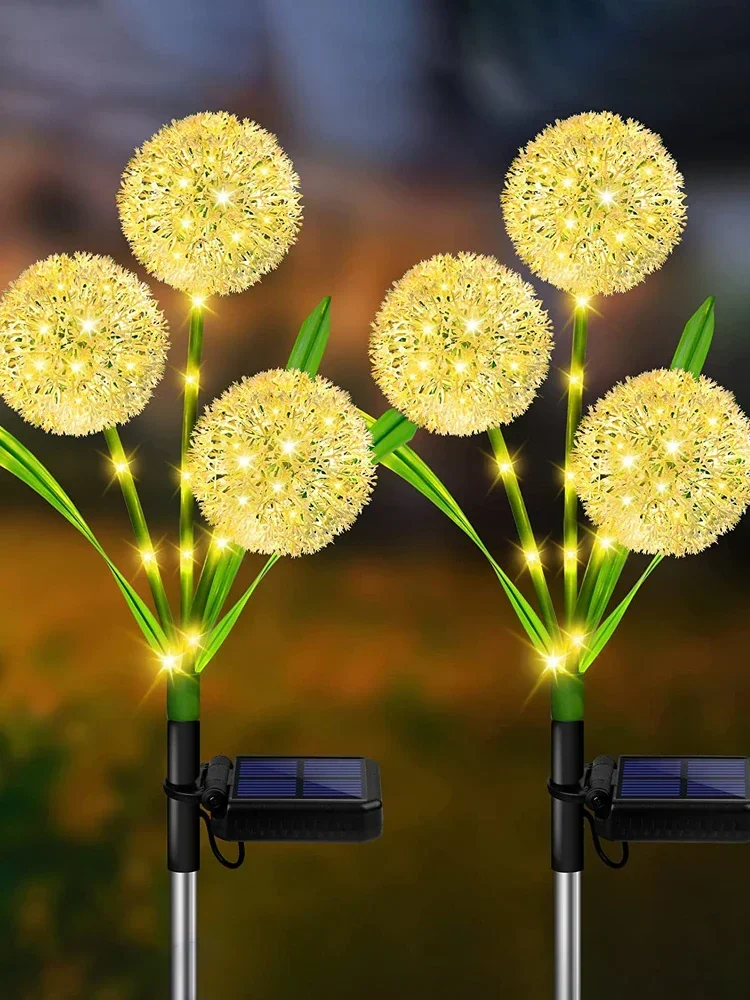 Solar Garden Lamp Outdoor Fireworks Lamp Dandelion Light Balcony Garden Layout Landscape Color Light Plug-in Floor Lawn Lamp
Solar Garden Lamp Outdoor Fireworks Lamp Dandelion Light Balcony Garden Layout Landscape Color Light Plug-in Floor Lawn Lamp