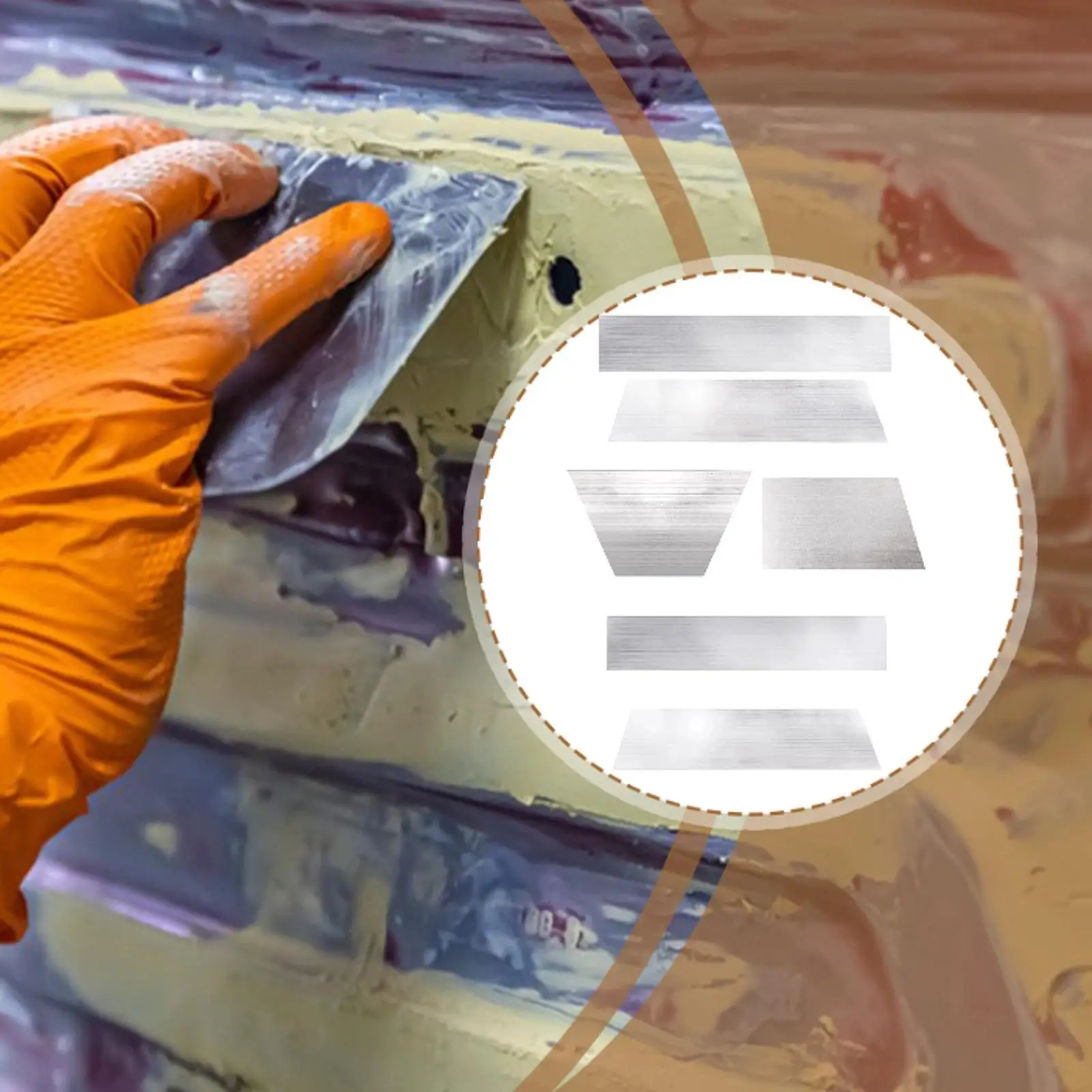 Car Body Filler Spreader Auto Paint Tool Automotive Repair Film Scraper
Car Body Filler Spreader Auto Paint Tool Automotive Repair Film Scraper