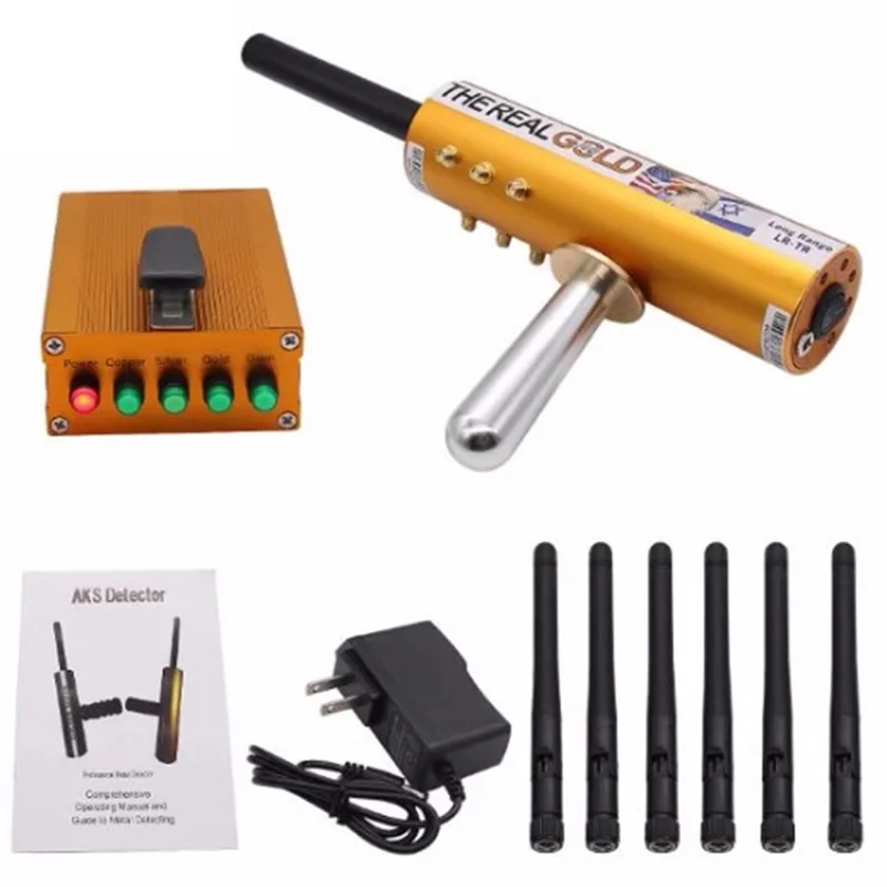 Long Range Metal Detector Gold Detector 6 Antennas for Gold Silver Finder with Aluminum Box The Real Handheld
Long Range Metal Detector Gold Detector 6 Antennas for Gold Silver Finder with Aluminum Box The Real Handheld