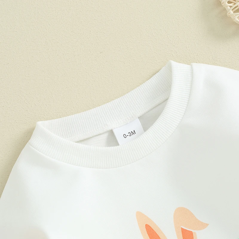 Easter Toddler Baby Rompers Long Sleeve Bunny Ear Letter Print Contrast Color Romper Sweatshirt Bubble Oversized Easter Bunny
Easter Toddler Baby Rompers Long Sleeve Bunny Ear Letter Print Contrast Color Romper Sweatshirt Bubble Oversized Easter Bunny