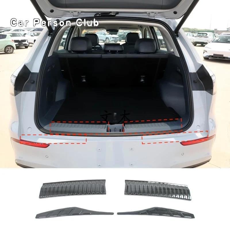 Stainless Steel Rear Trunk Tail Door Sill Plate Gate Pedal Cover Trims For Geely EX5 2023-2026 Car Moulding AccessoriesT
Stainless Steel Rear Trunk Tail Door Sill Plate Gate Pedal Cover Trims For Geely EX5 2023-2026 Car Moulding AccessoriesT