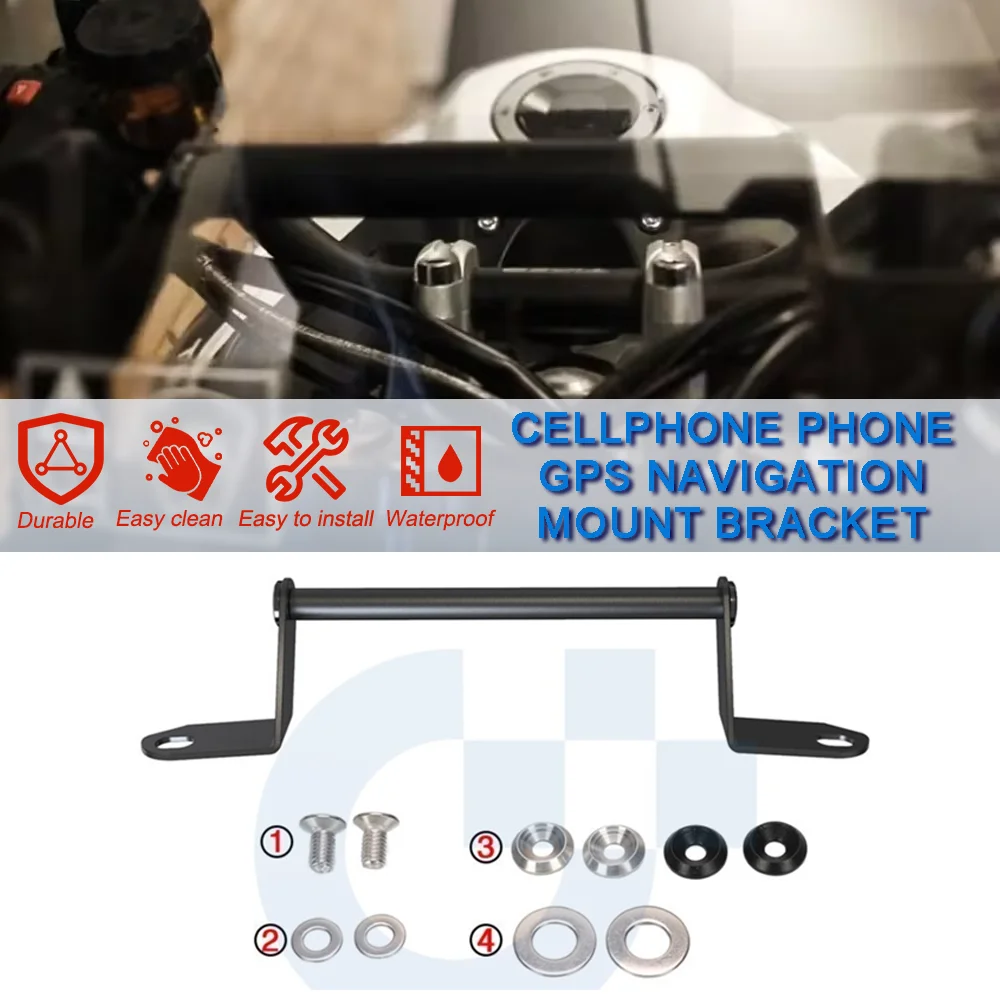 For Tiger900 Tiger 900 GT Pro RALLY Pro Motorcycle Windshield Stand Holder Mobile Phone GPS Navigation Plate Bracket Accessories
For Tiger900 Tiger 900 GT Pro RALLY Pro Motorcycle Windshield Stand Holder Mobile Phone GPS Navigation Plate Bracket Accessories