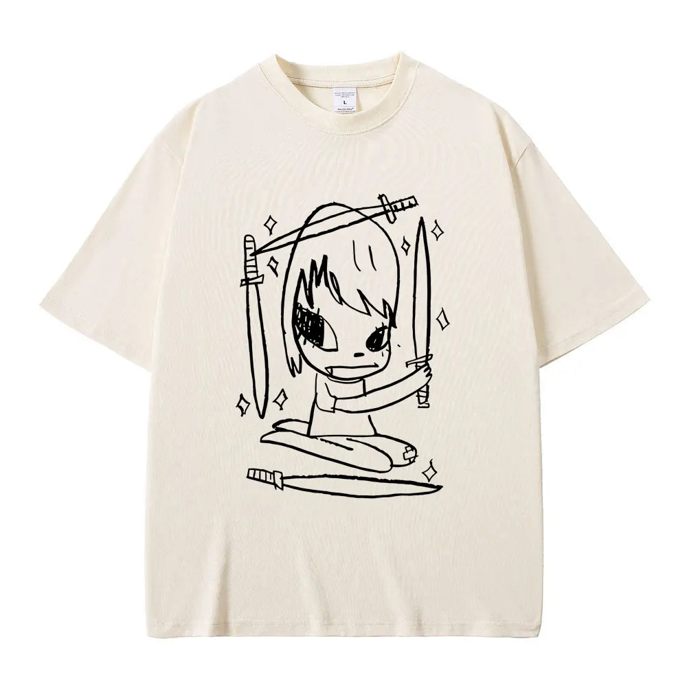 Yoshitomo Nara Graphic T-shirt Summer Men Women Casual High Quality Soft Cotton T Shirts Male Fashion Funny Tshirt Streetwear
Yoshitomo Nara Graphic T-shirt Summer Men Women Casual High Quality Soft Cotton T Shirts Male Fashion Funny Tshirt Streetwear