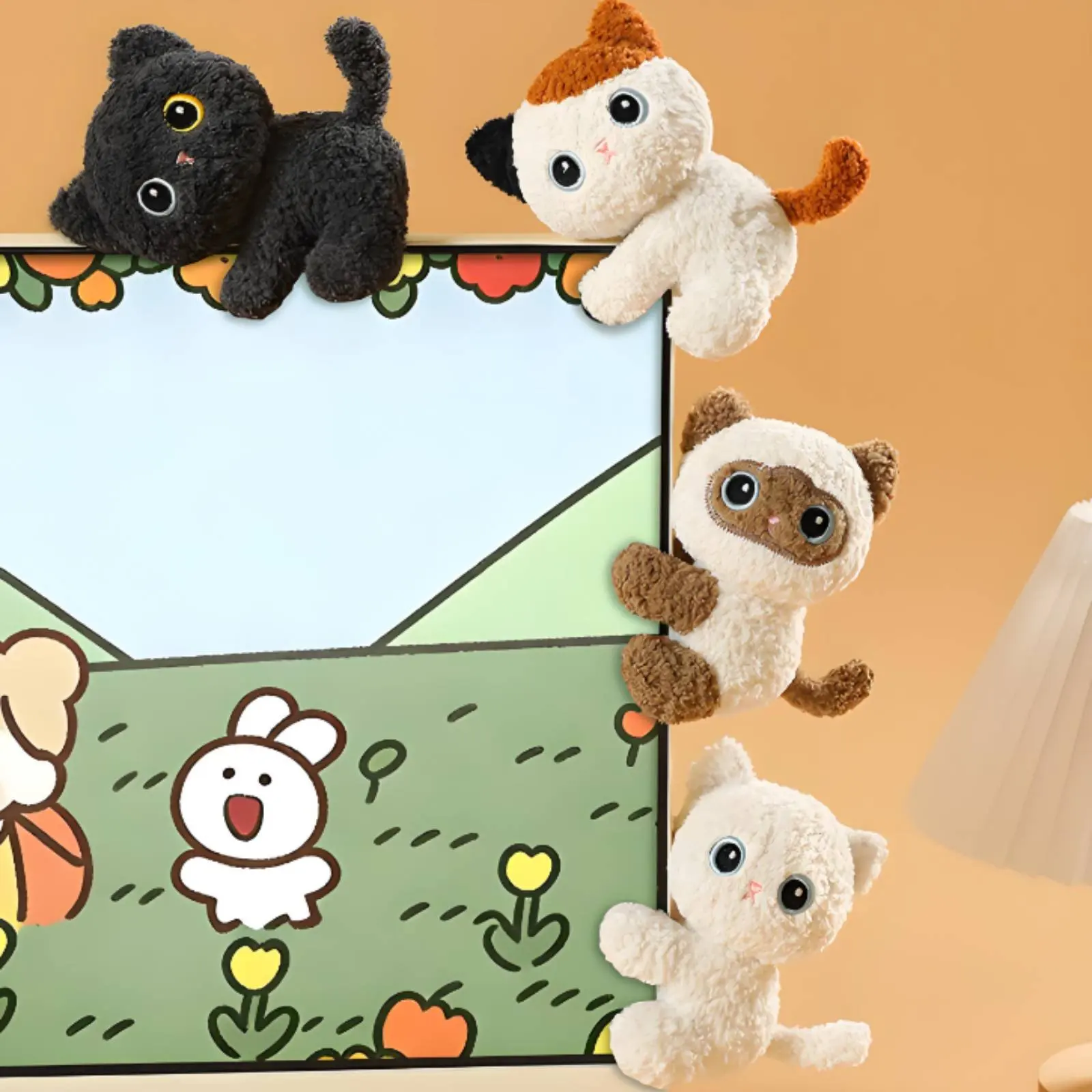 Car Clip Plushie Cute Clamp-on Stuffed Toy for Girls, Desk
Car Clip Plushie Cute Clamp-on Stuffed Toy for Girls, Desk