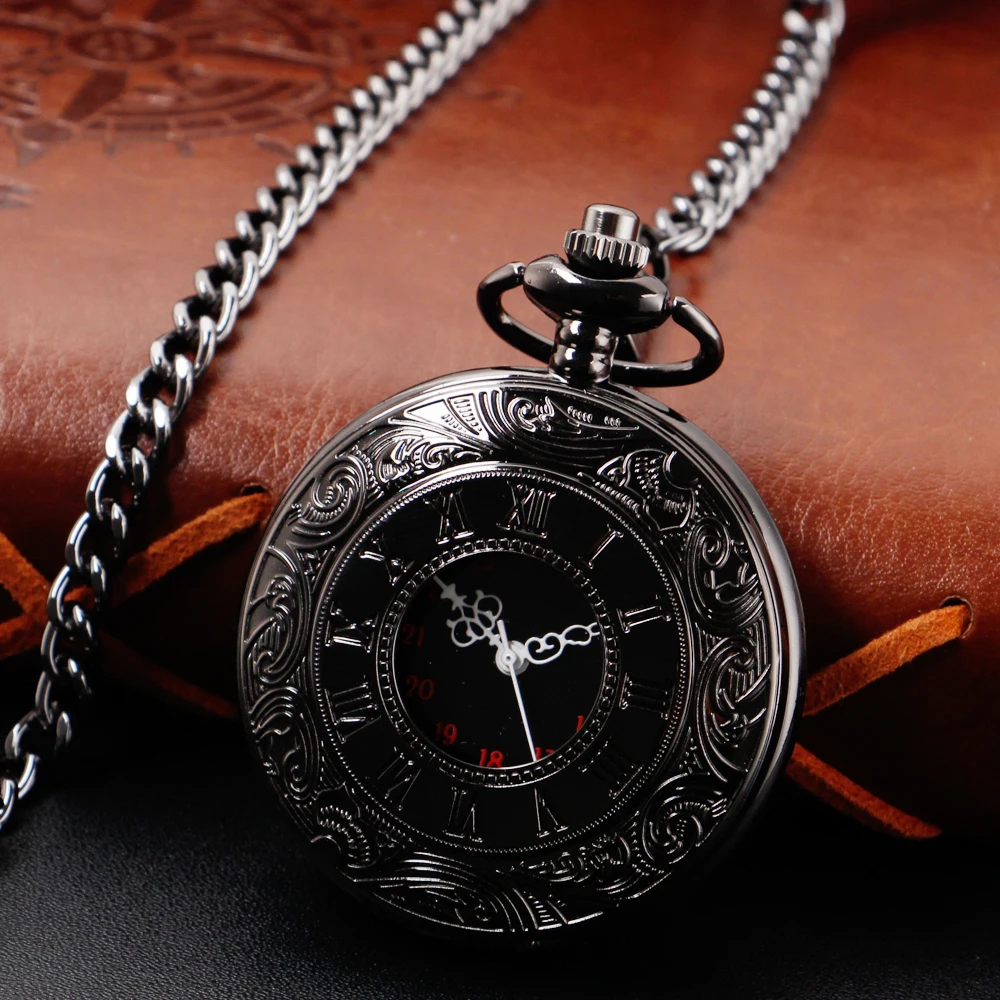 Roman Numerals Quartz Pocket Watch Men Women Hollow Case Steampunk Vintage Pendant Necklace Best Gifts for Men Women
Roman Numerals Quartz Pocket Watch Men Women Hollow Case Steampunk Vintage Pendant Necklace Best Gifts for Men Women